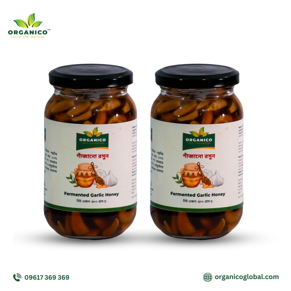 Fermented Garlic Honey